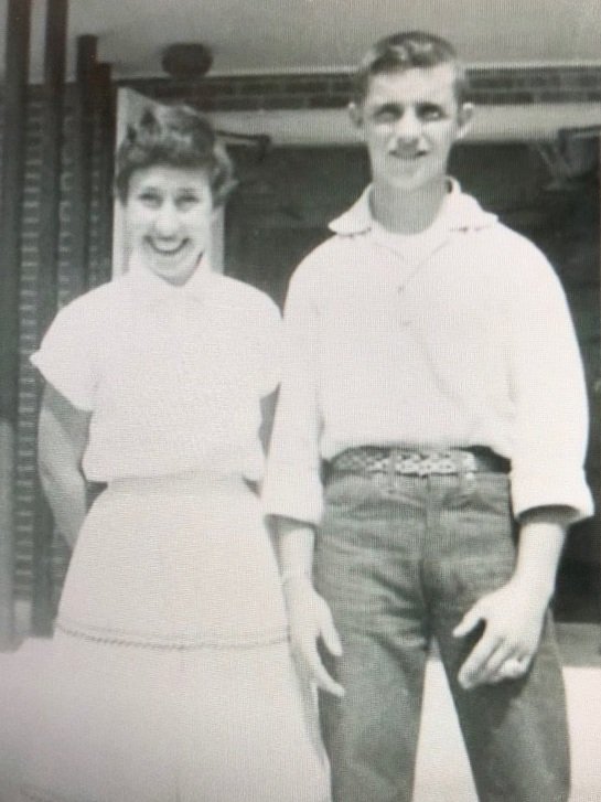  Grandparents Standing Together - Marilyn and Richard Rowdon 